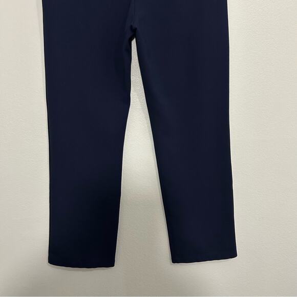 BetaBrand Straight-Leg Classic Dress Pant Yoga Pants Navy Blue Size XL Petite - Picture 14 of 15